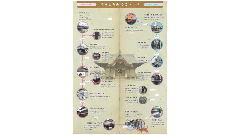 沼垂まちあるきMAP