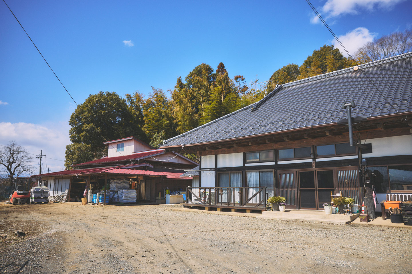 農家民泊を受け入れている益子さんのお宅