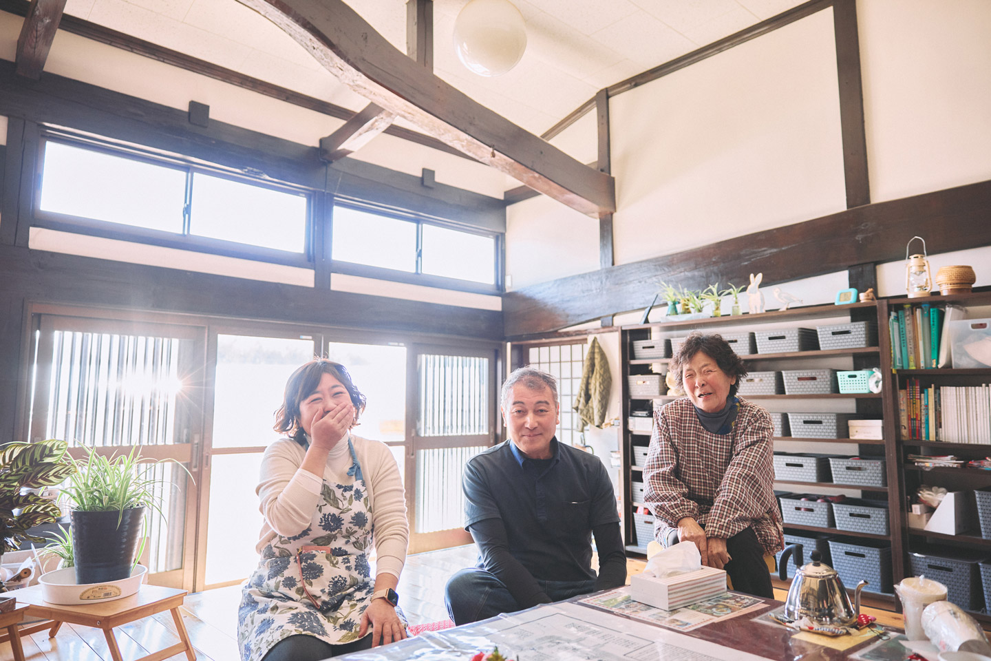 益子さん一家