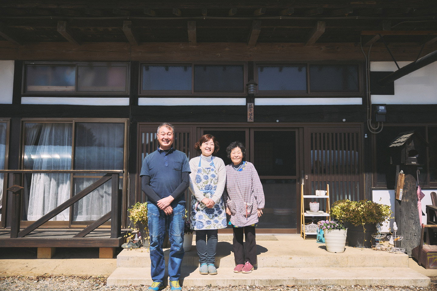 益子さん一家