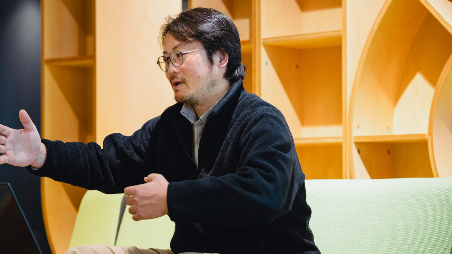 万博学研究会メンバーである、大阪国際大学准教授 五月女賢司さん