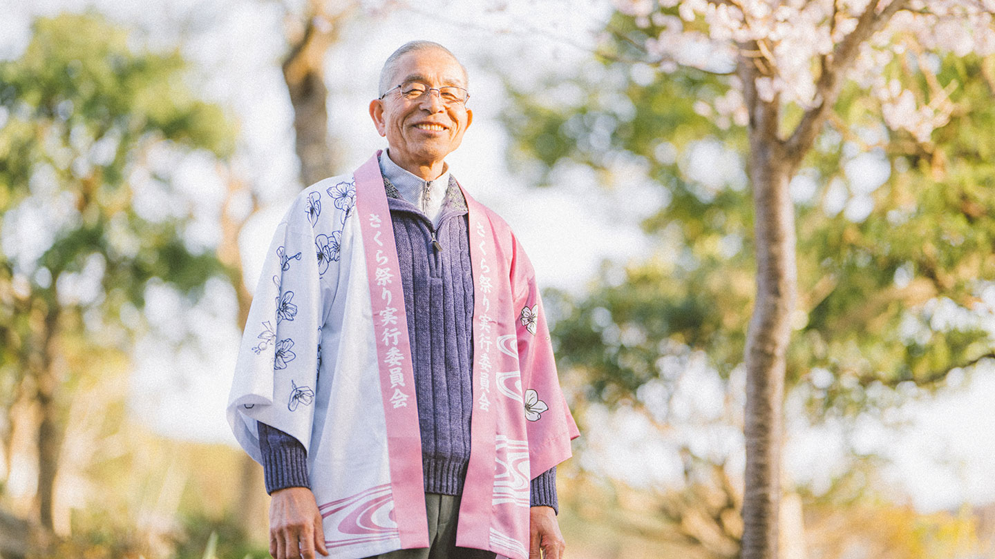 さくら祭り副実行委員長・小黒敬三さん