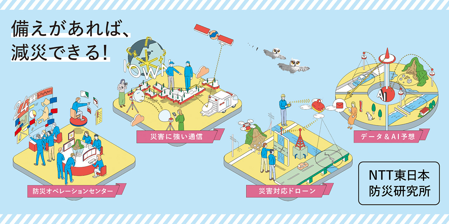NTT東日本 防災研究所