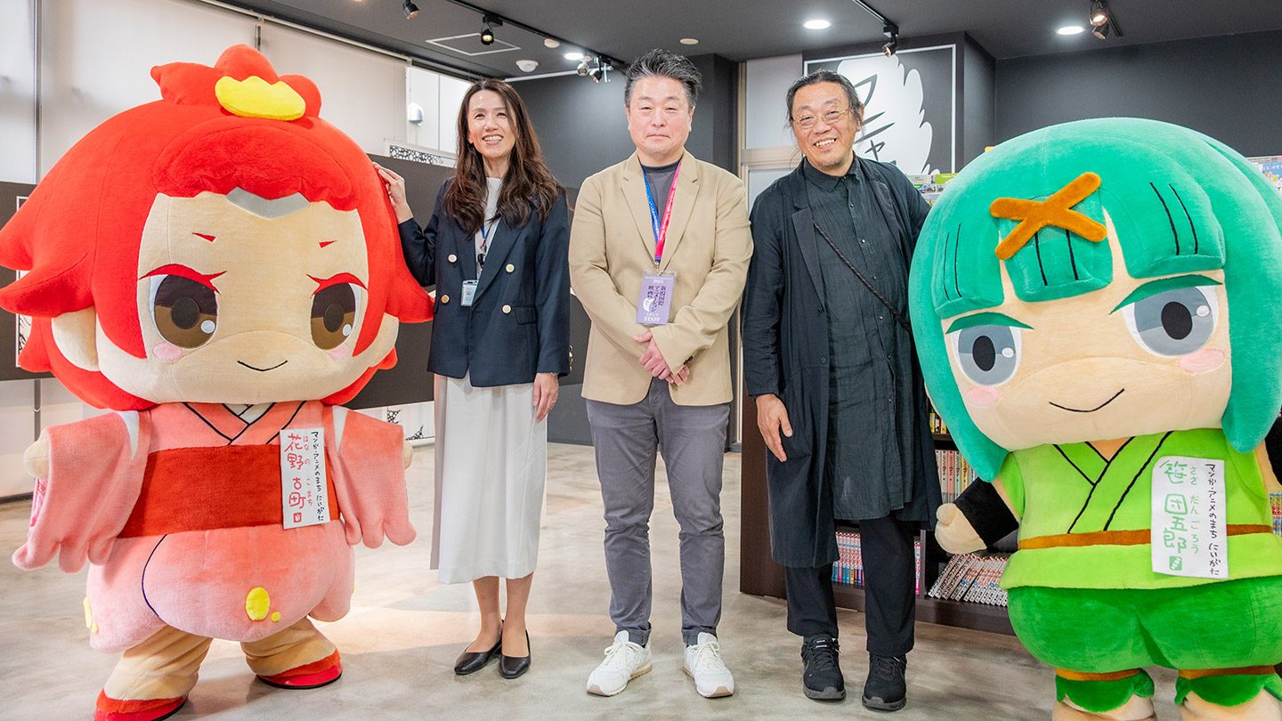 川村江里子さん、内田昌幸さん、梨本諦嗚さん