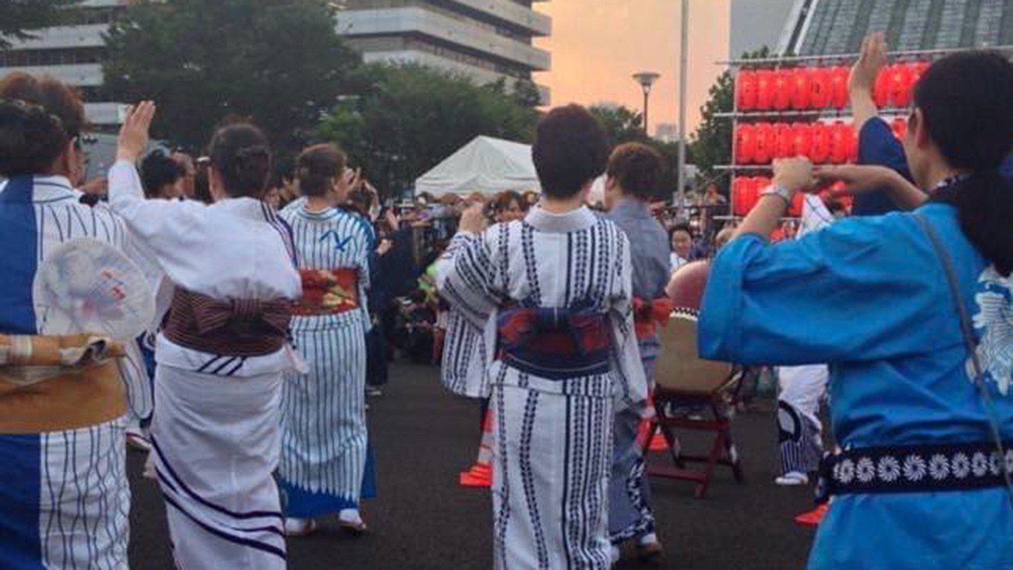 中野駅前大盆踊り大会