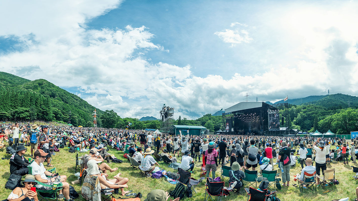 『FUJI ROCK FESTIVAL』の様子