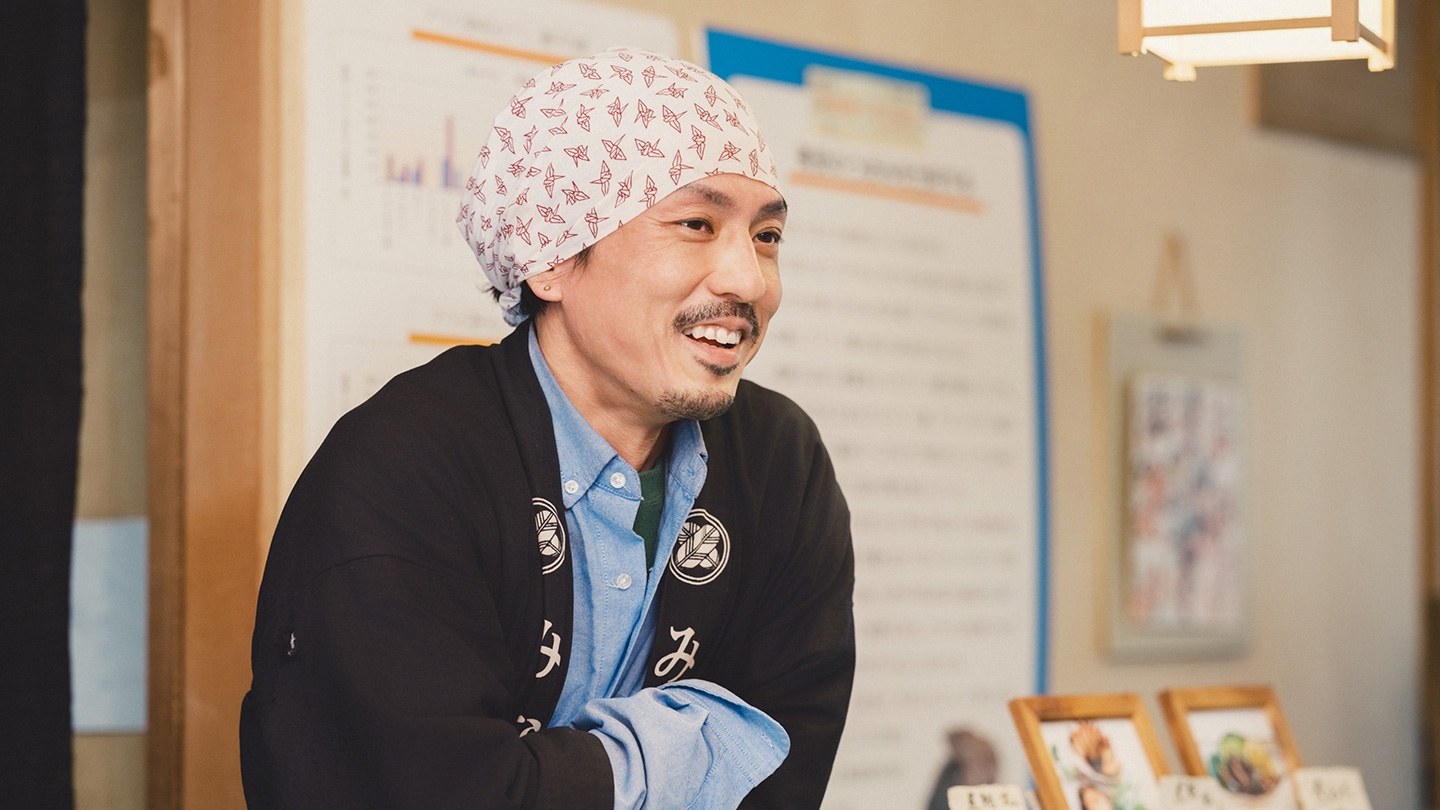 みな与12代目店主 飯島尚さん