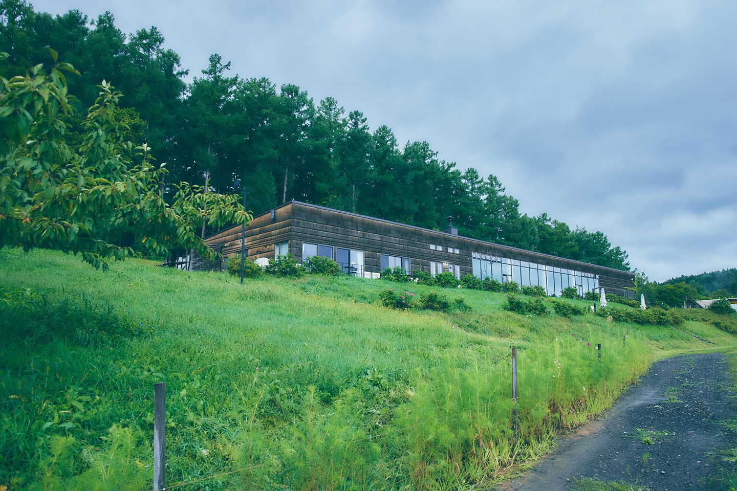 北海道仁木町のNIKI Hills Wineryの外観