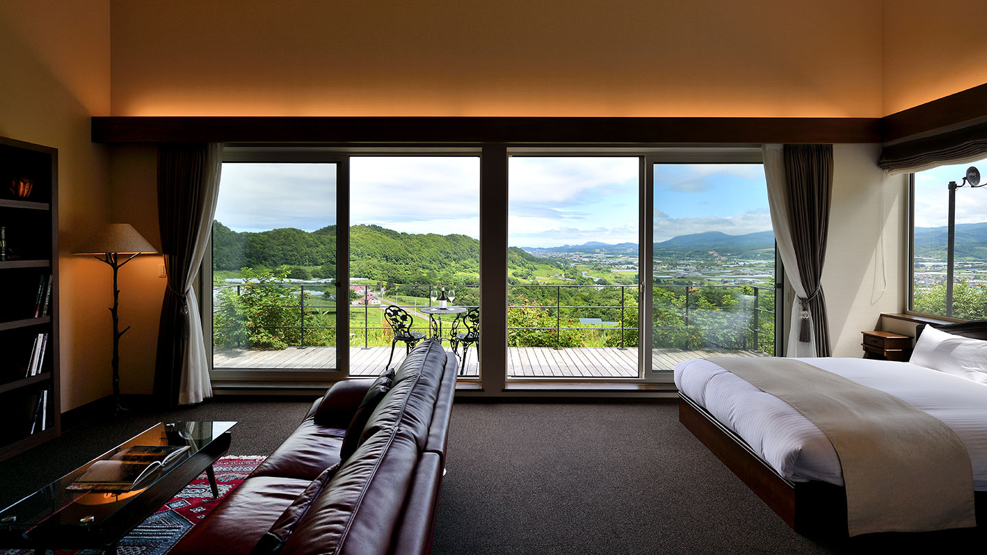 NIKI Hills Wineryに併設されているホテル