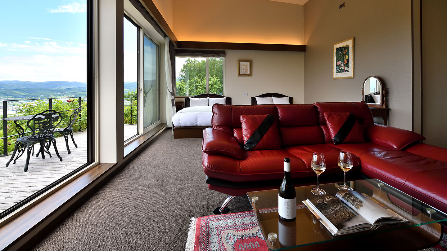 NIKI Hills Wineryに併設されているホテル