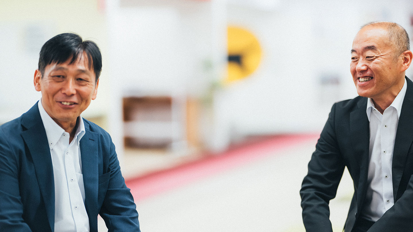 NTT東日本 須藤博史さんと仙台市教育局 堀越俊秀さん