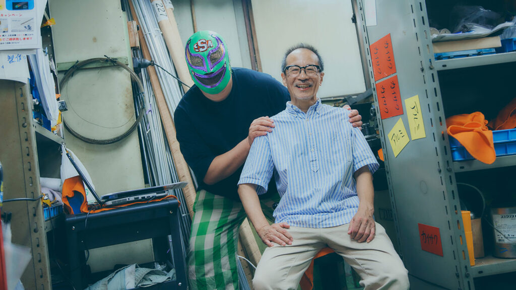 スーパー・ササダンゴ・マシンさんと栗原稔さん