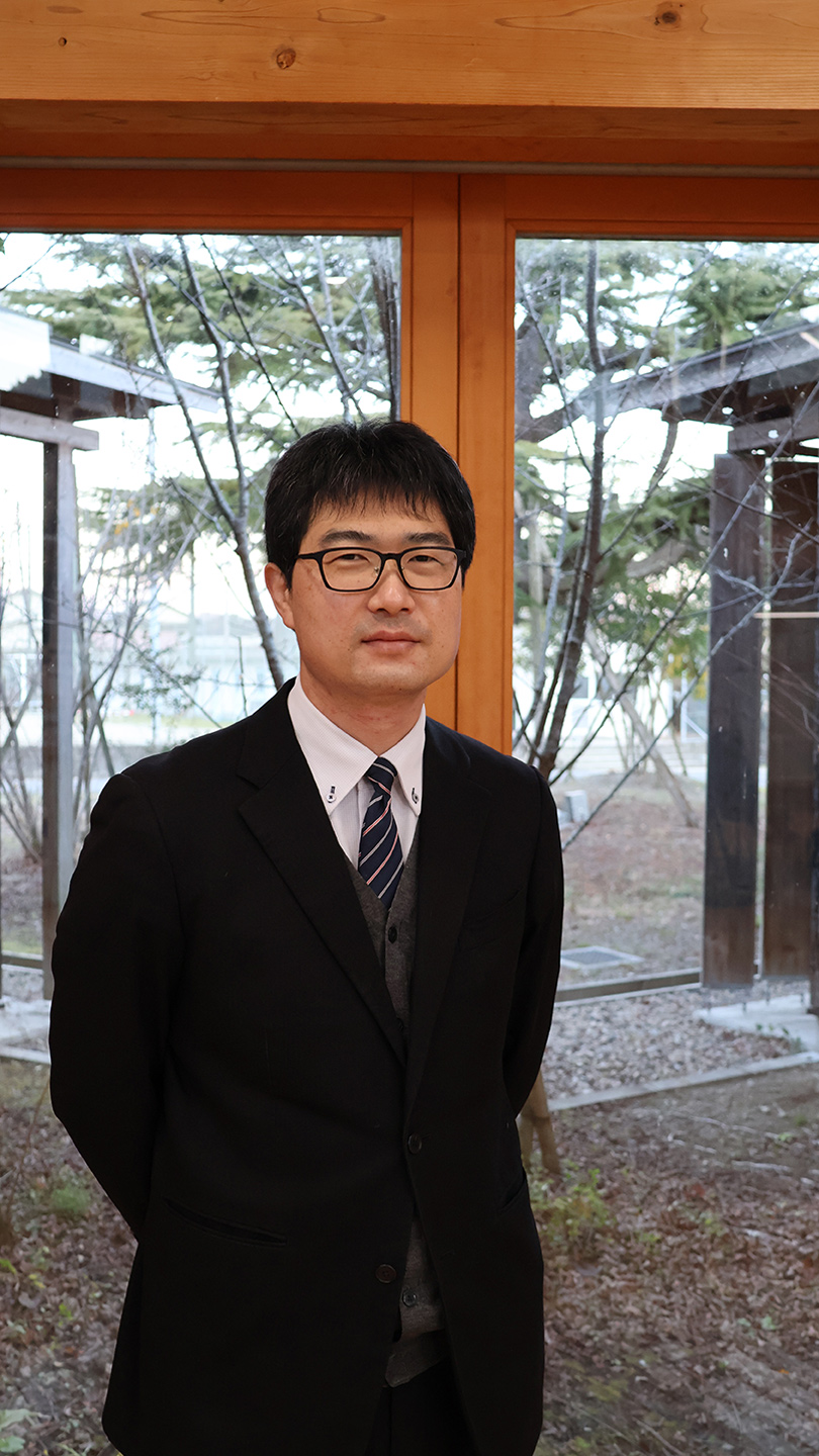 兼田侑也先生のポートレート