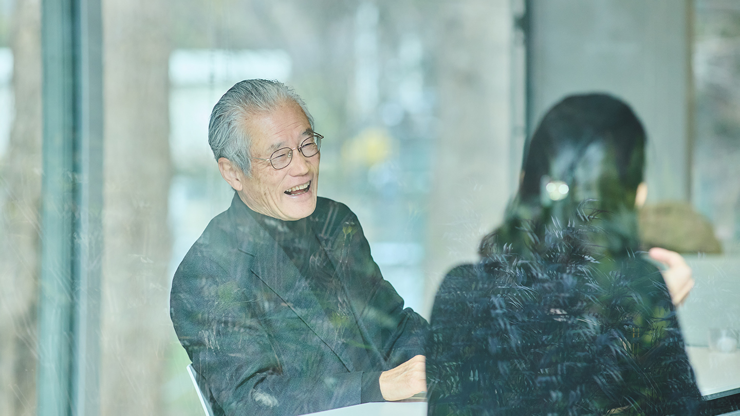 笑顔の賀来さん