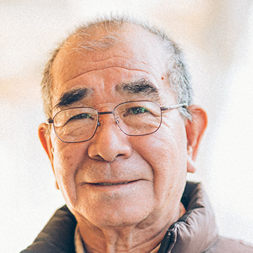 栗下一紀さんのポートレート