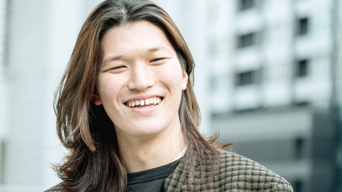 柔らかな笑顔の大田さん