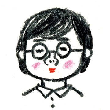 柴田ケイコさんの自画像