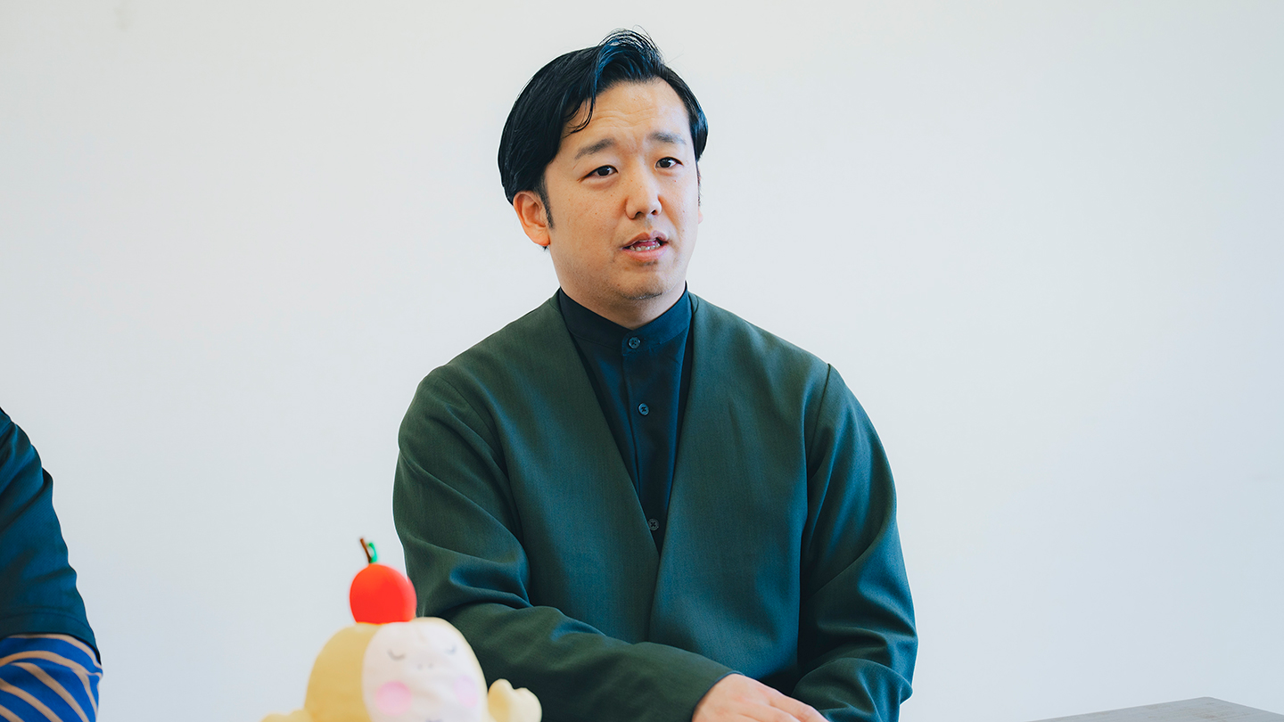 インタビューに答える後藤さん