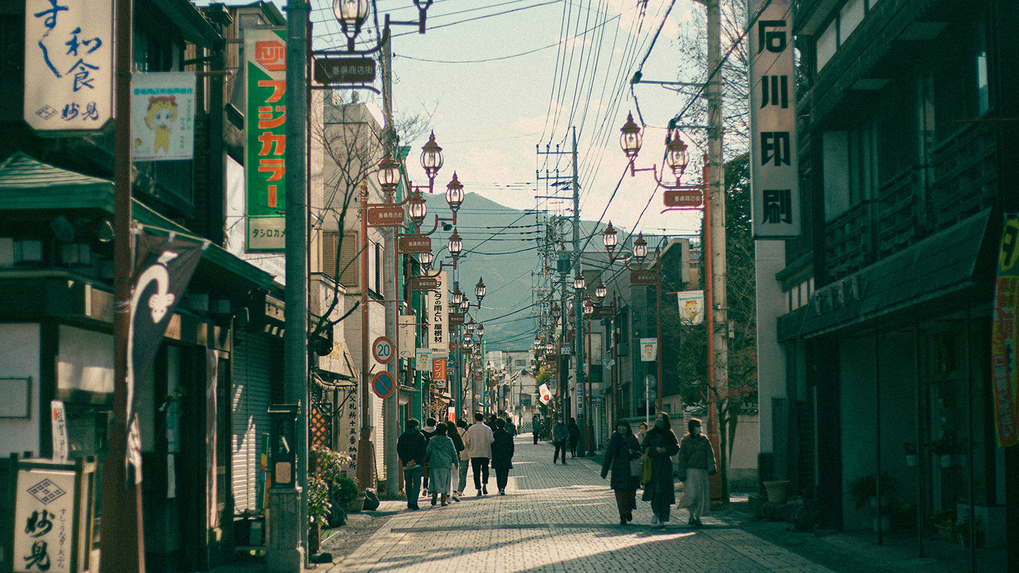 昭和の雰囲気を残す商店街