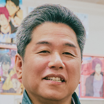 笑顔のサンテック山本さん