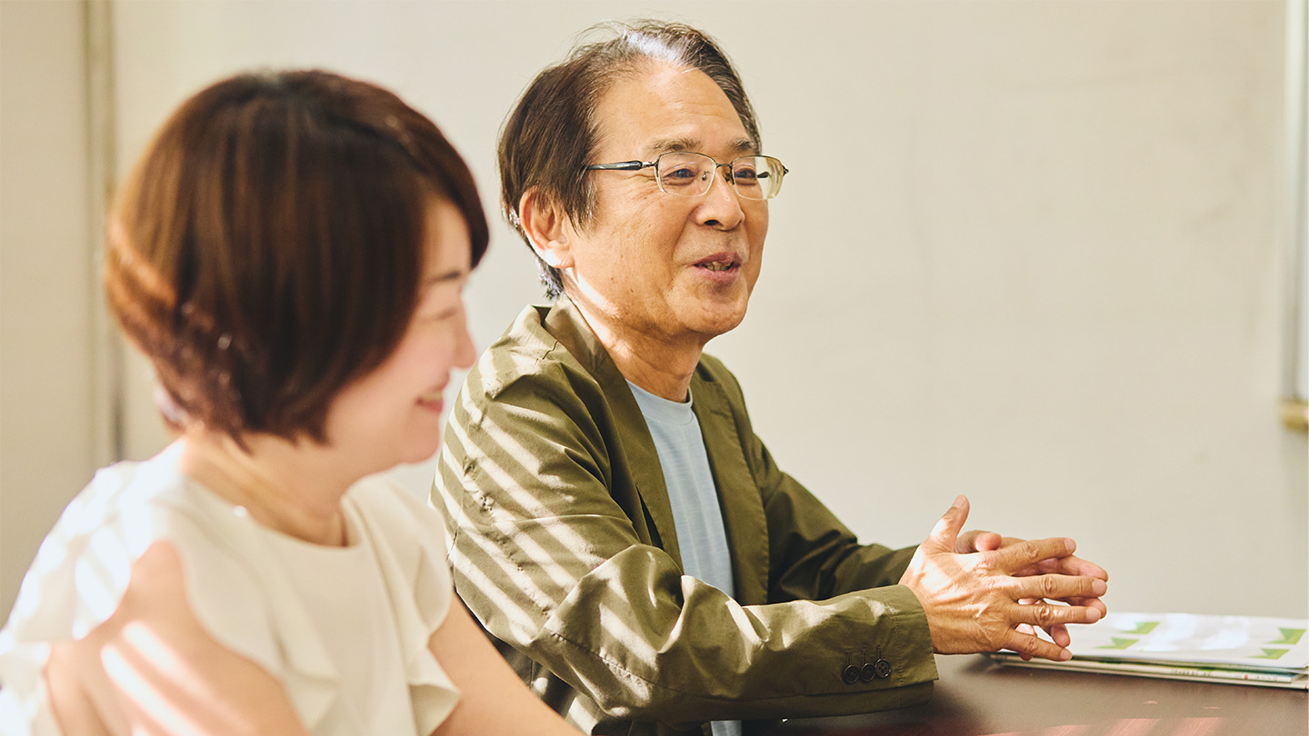 お話する吉田さん